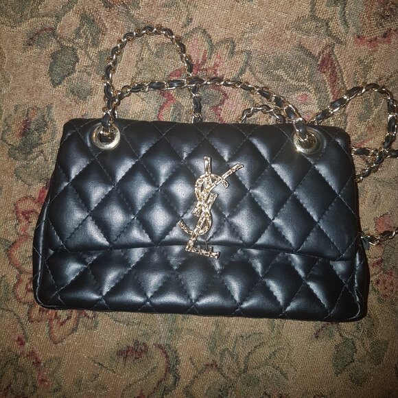 Black shoulder crossbody bag - Picture 8 of 8